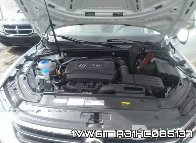 1VWGT7A31HC085137 фото 2