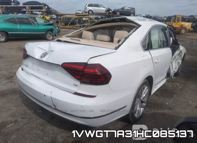 1VWGT7A31HC085137 фото 5