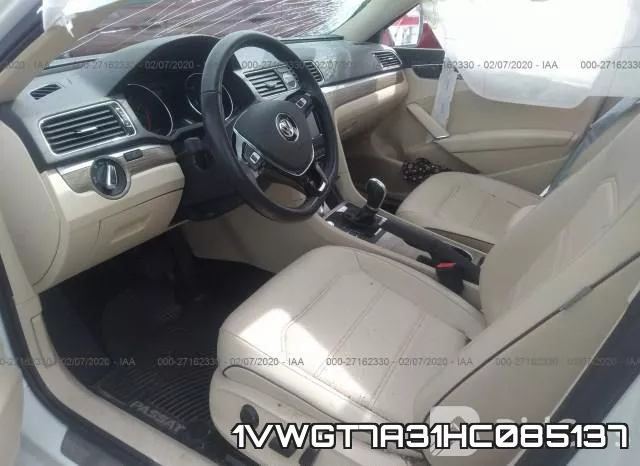 1VWGT7A31HC085137 фото 6
