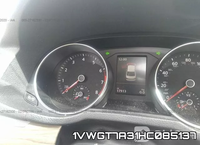 1VWGT7A31HC085137 фото 8