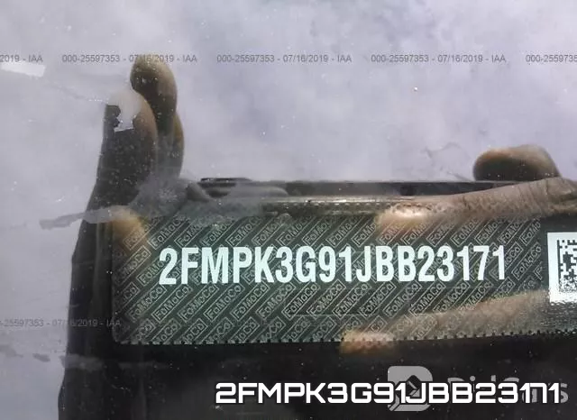 2FMPK3G91JBB23171 фото 10