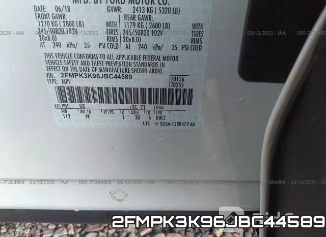 2FMPK3K96JBC44589 фото 10