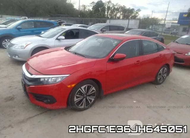 2HGFC1E36JH645051 фото 3