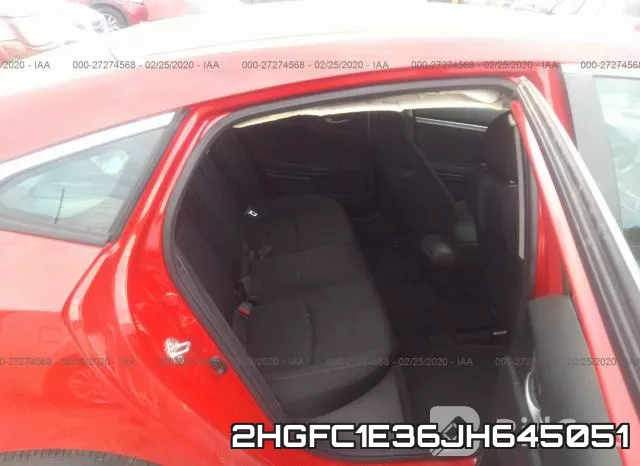 2HGFC1E36JH645051 фото 9