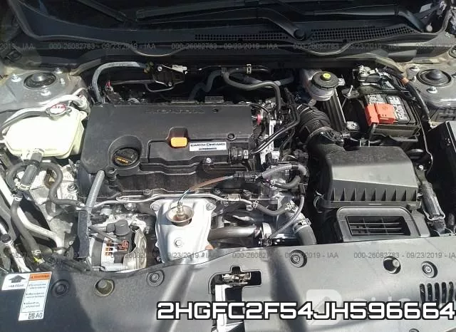 2HGFC2F54JH596664 фото 2