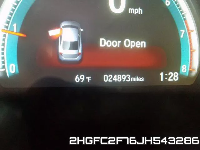 2HGFC2F76JH543286 фото 9
