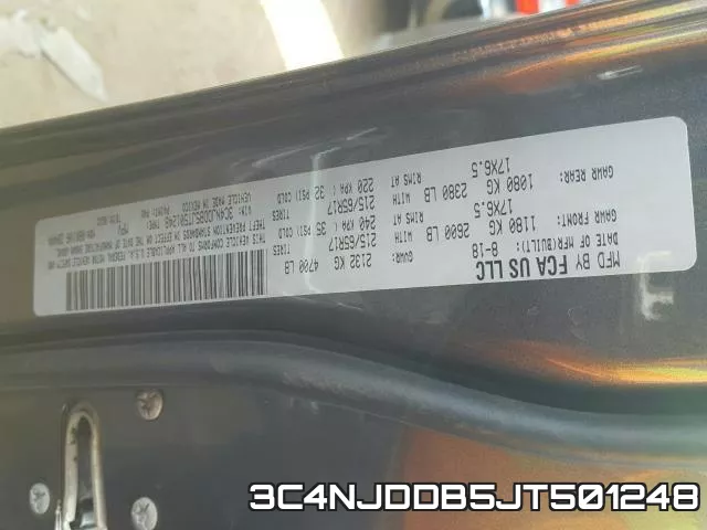 3C4NJDDB5JT501248 фото 2