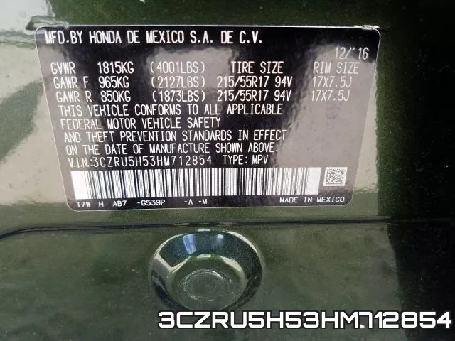 3CZRU5H53HM712854 фото 2