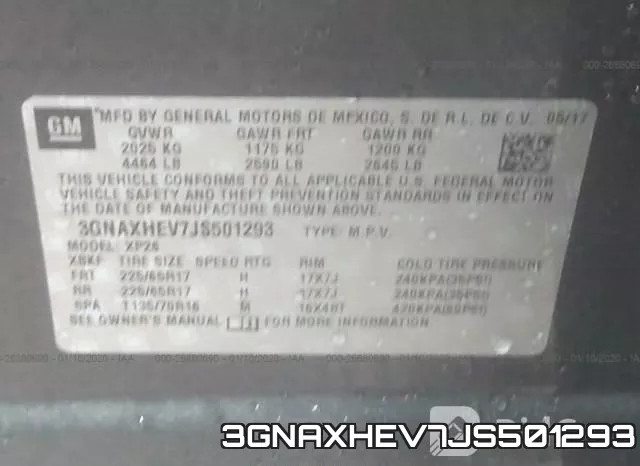 3GNAXHEV7JS501293 фото 10