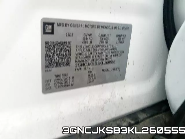 3GNCJKSB3KL260555 фото 2