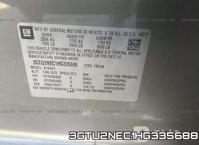 3GTU2NEC1HG335688 фото 10