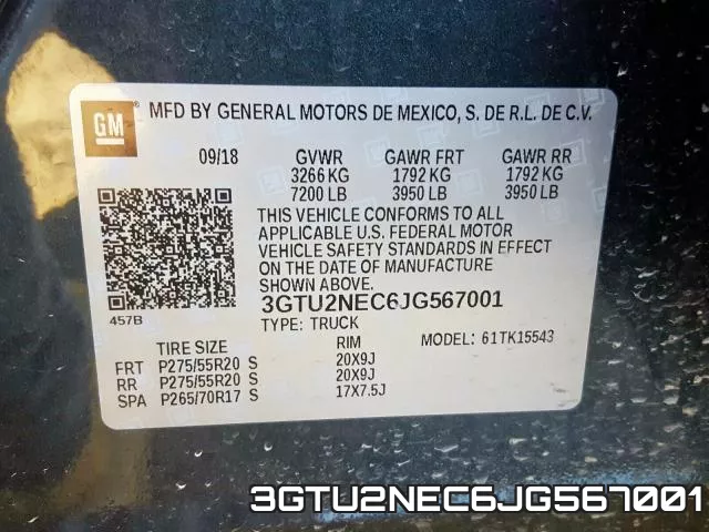 3GTU2NEC6JG567001 фото 2