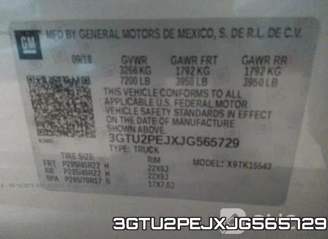 3GTU2PEJXJG565729 фото 10