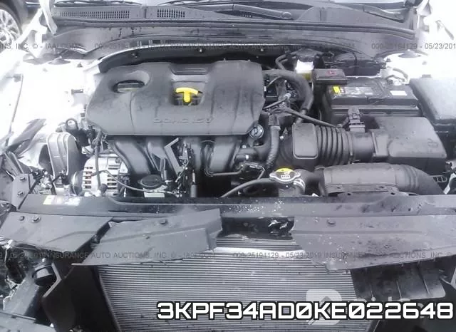 3KPF34AD0KE022648 фото 2