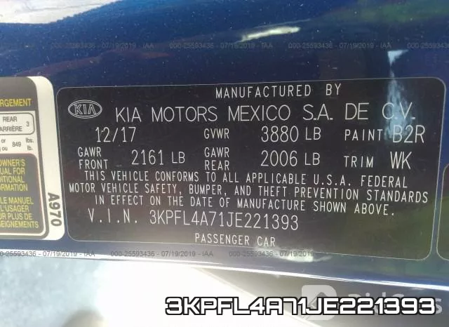 3KPFL4A71JE221393 фото 10