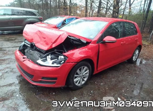 3VW217AU3HM034097 фото 3