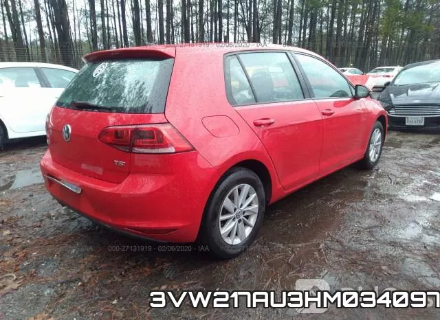 3VW217AU3HM034097 фото 5