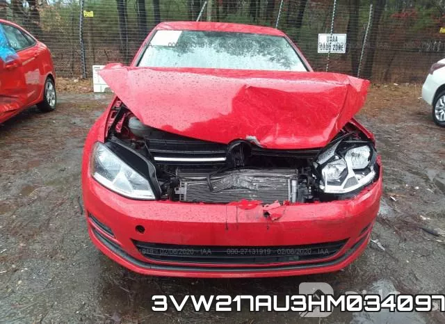 3VW217AU3HM034097 фото 7
