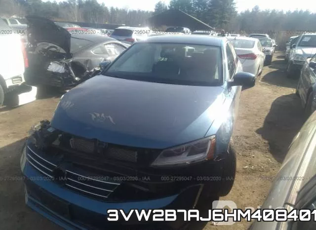 3VW2B7AJ6HM408401 фото 3