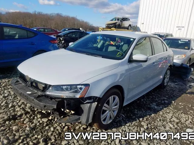 3VW2B7AJ8HM407492 фото 3