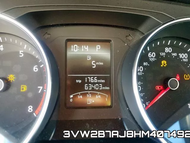 3VW2B7AJ8HM407492 фото 9