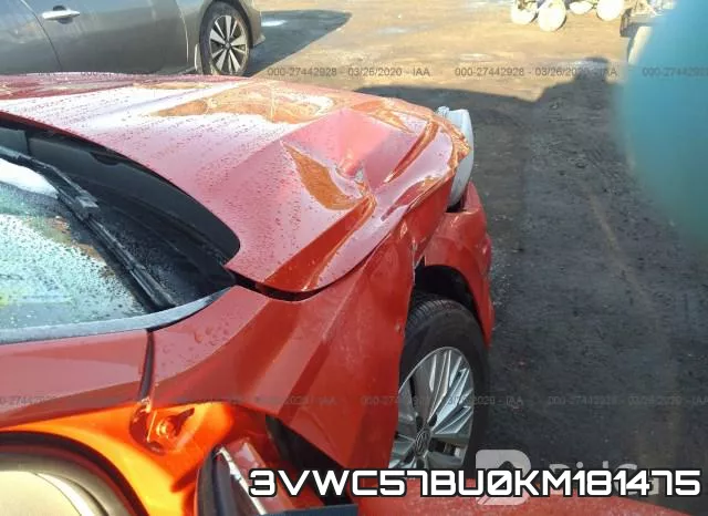 3VWC57BU0KM181475 фото 7