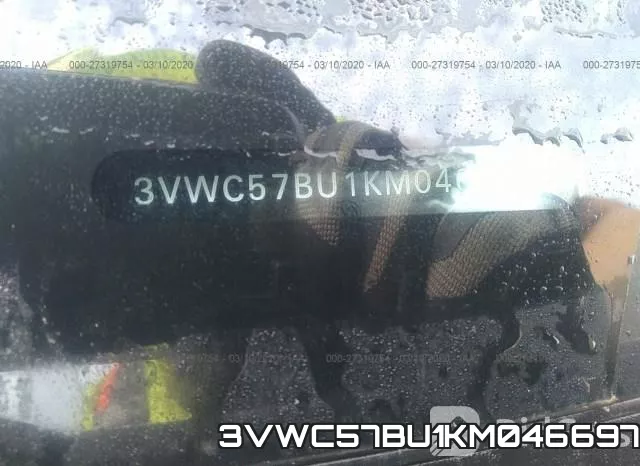 3VWC57BU1KM046697 фото 10