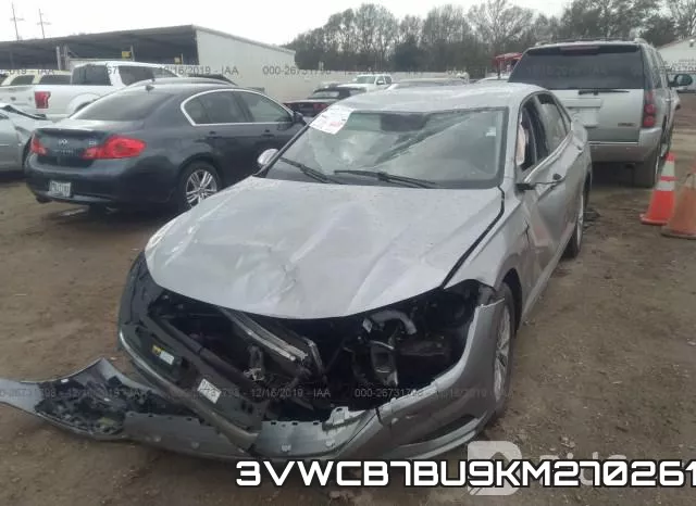 3VWCB7BU9KM270261 фото 3