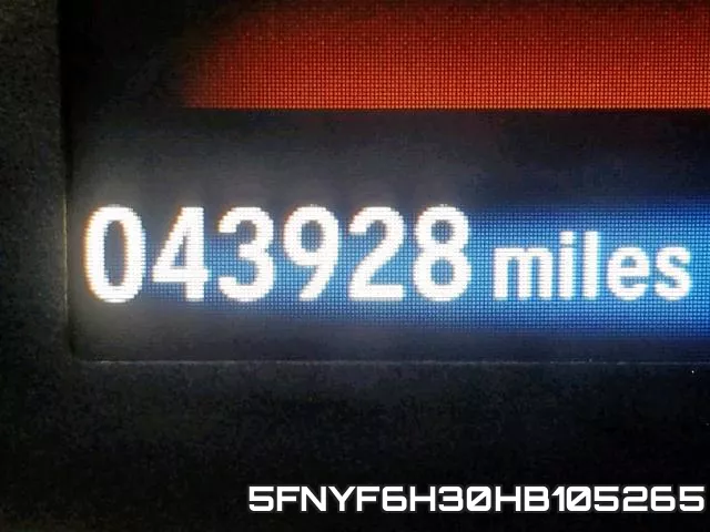 5FNYF6H30HB105265 фото 9