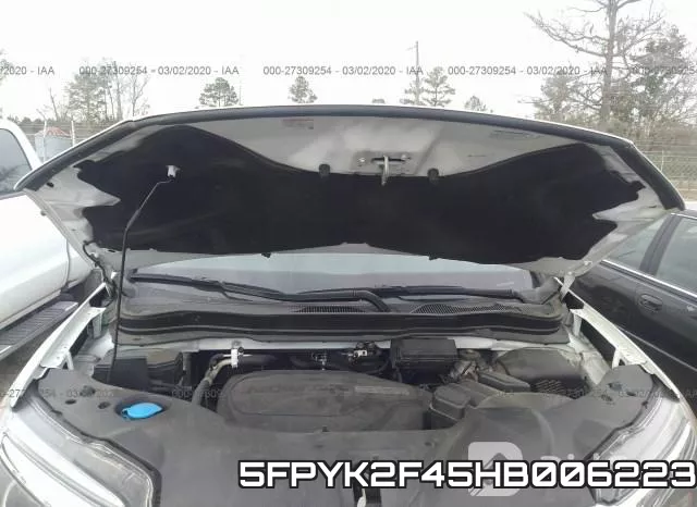 5FPYK2F45HB006223 фото 2