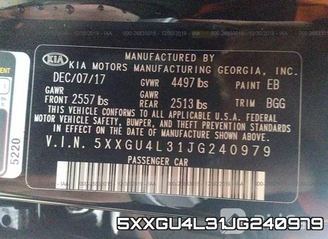 5XXGU4L31JG240979 фото 10