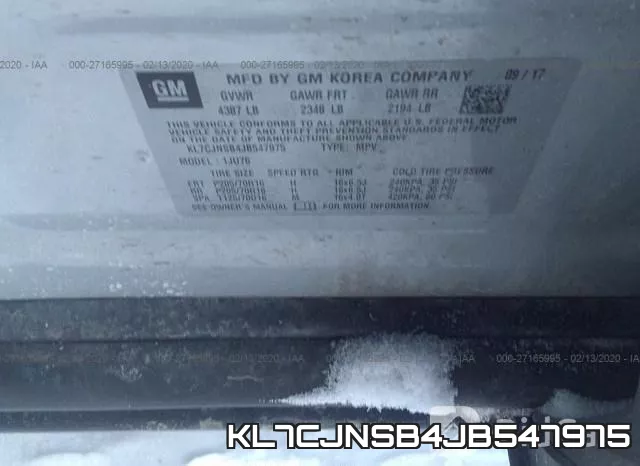 KL7CJNSB4JB547975 фото 10