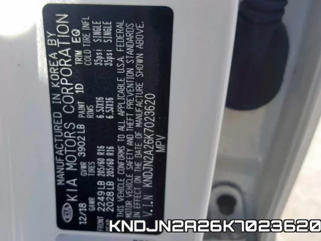 KNDJN2A26K7023620 фото 2