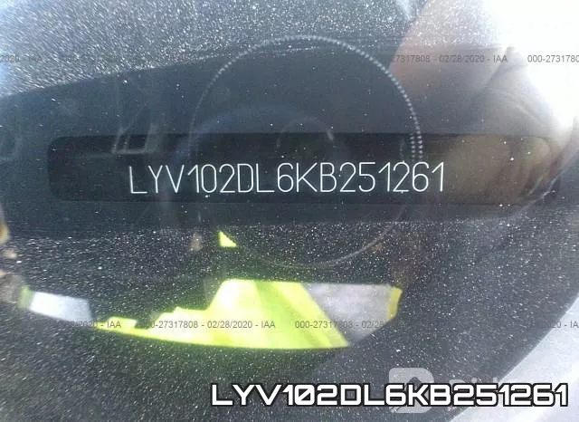 LYV102DL6KB251261 фото 10