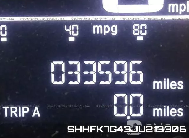 SHHFK7G43JU213306 фото 8