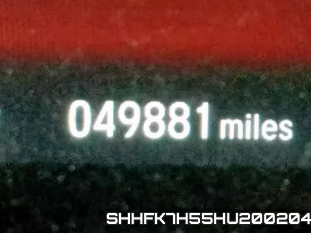SHHFK7H55HU200204 фото 9