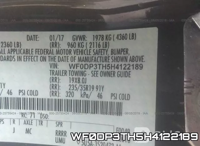 WF0DP3TH5H4122189 фото 10