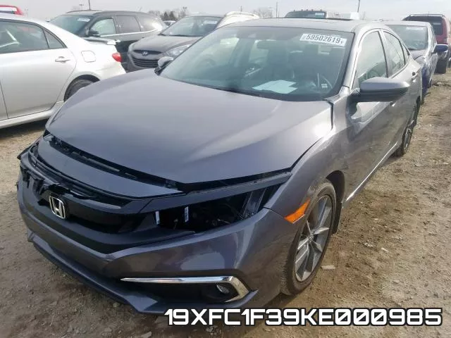 19XFC1F39KE000985 фото 3