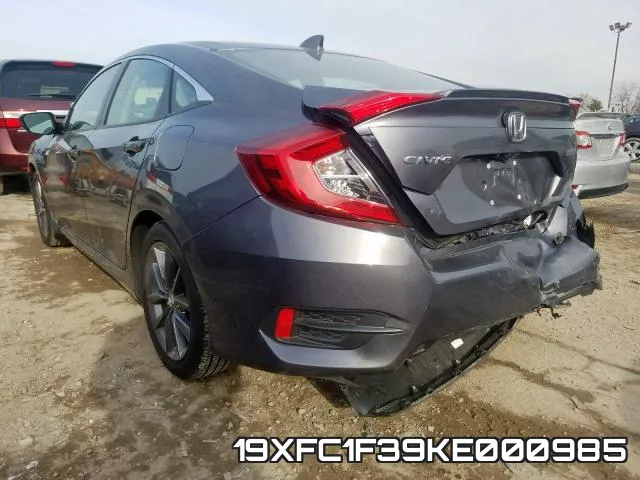 19XFC1F39KE000985 фото 4