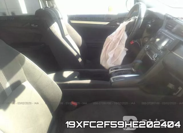 19XFC2F59HE202404 фото 6