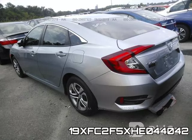19XFC2F5XHE044042 фото 4