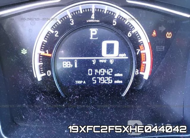 19XFC2F5XHE044042 фото 8