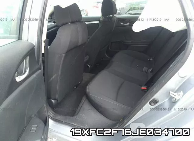 19XFC2F76JE034700 фото 9