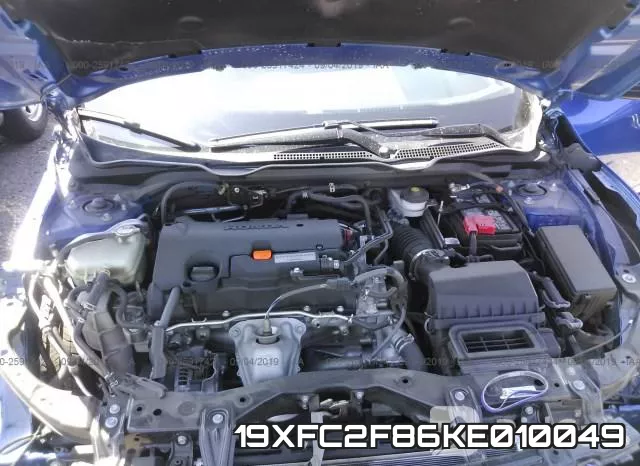 19XFC2F86KE010049 фото 2
