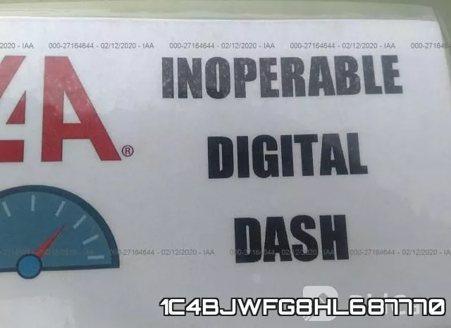 1C4BJWFG8HL687770 фото 8