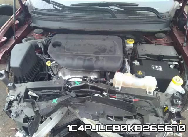 1C4PJLCB0KD265670 фото 2