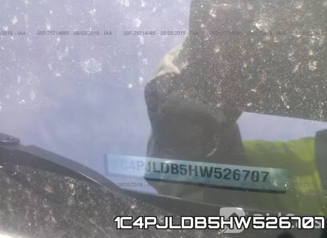 1C4PJLDB5HW526707 фото 10