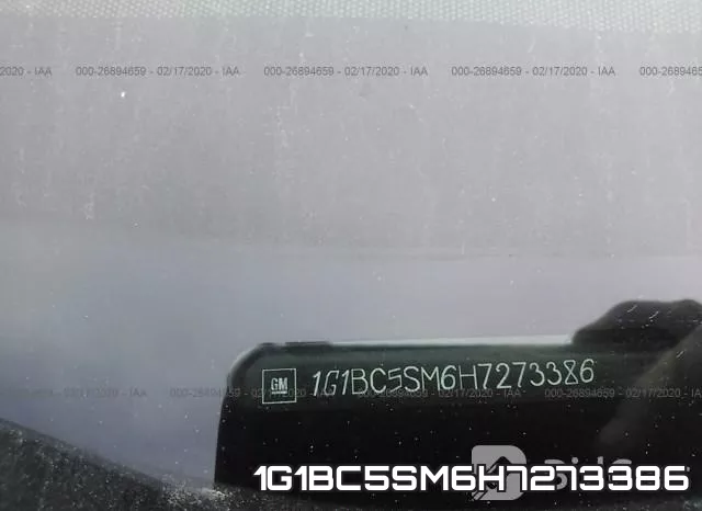 1G1BC5SM6H7273386 фото 10