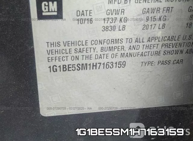 1G1BE5SM1H7163159 фото 10