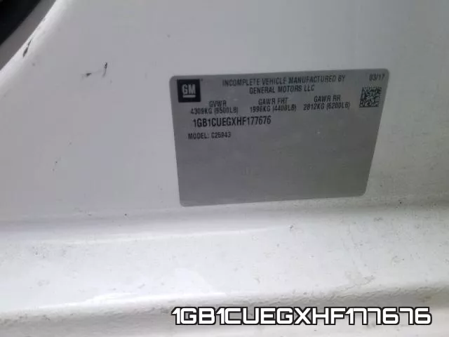 1GB1CUEGXHF177676 фото 2
